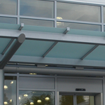 ALUMINIUM & GLASS CANOPY